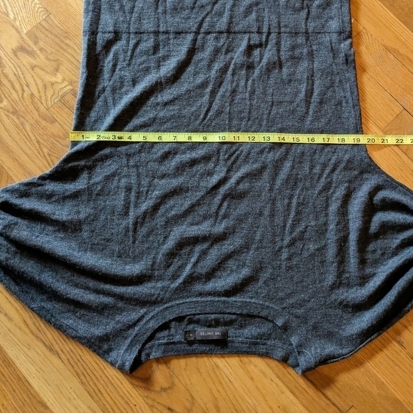The Limited XL Dark Gray Wool Blend Pullover Scoop‎ Neck Sweater - Picture 8 of 10